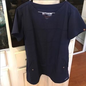 Navy Grey’s Anatomy Signature Scrub Set
